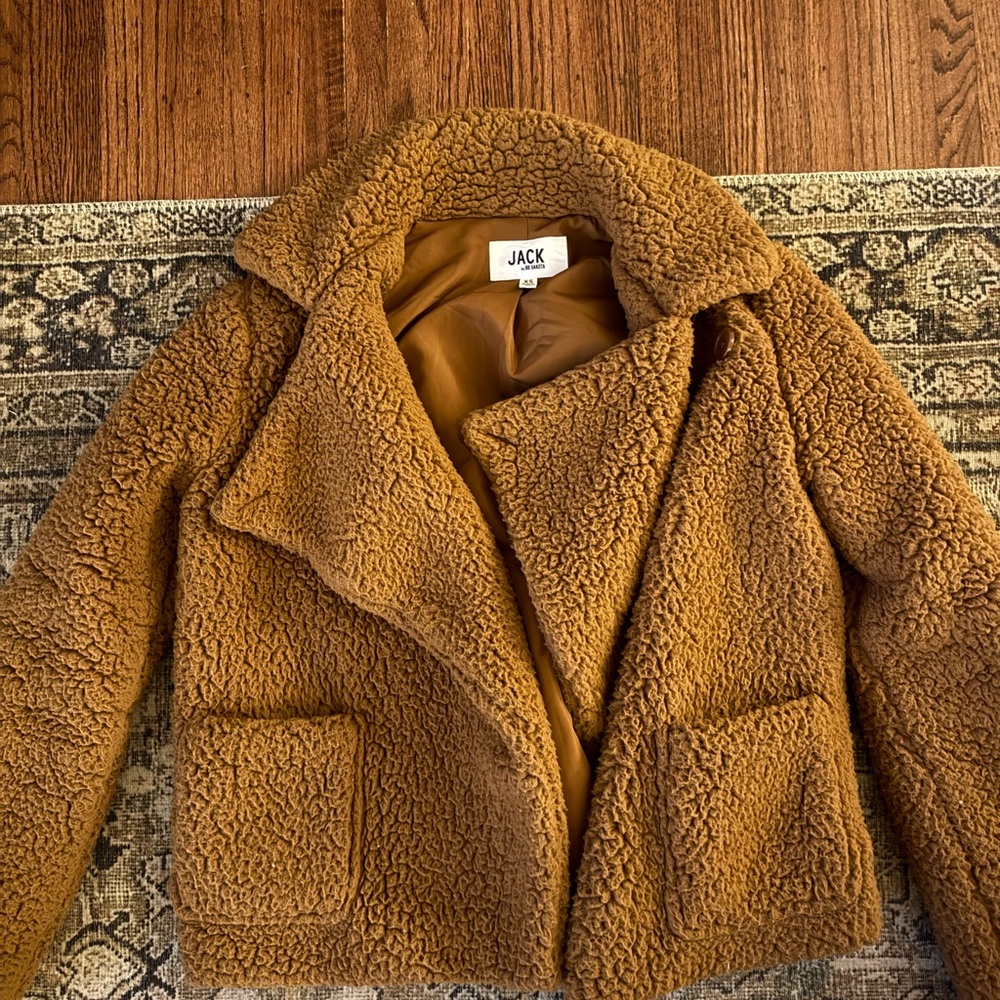 Jack Brown Sherpa Jacket size xs